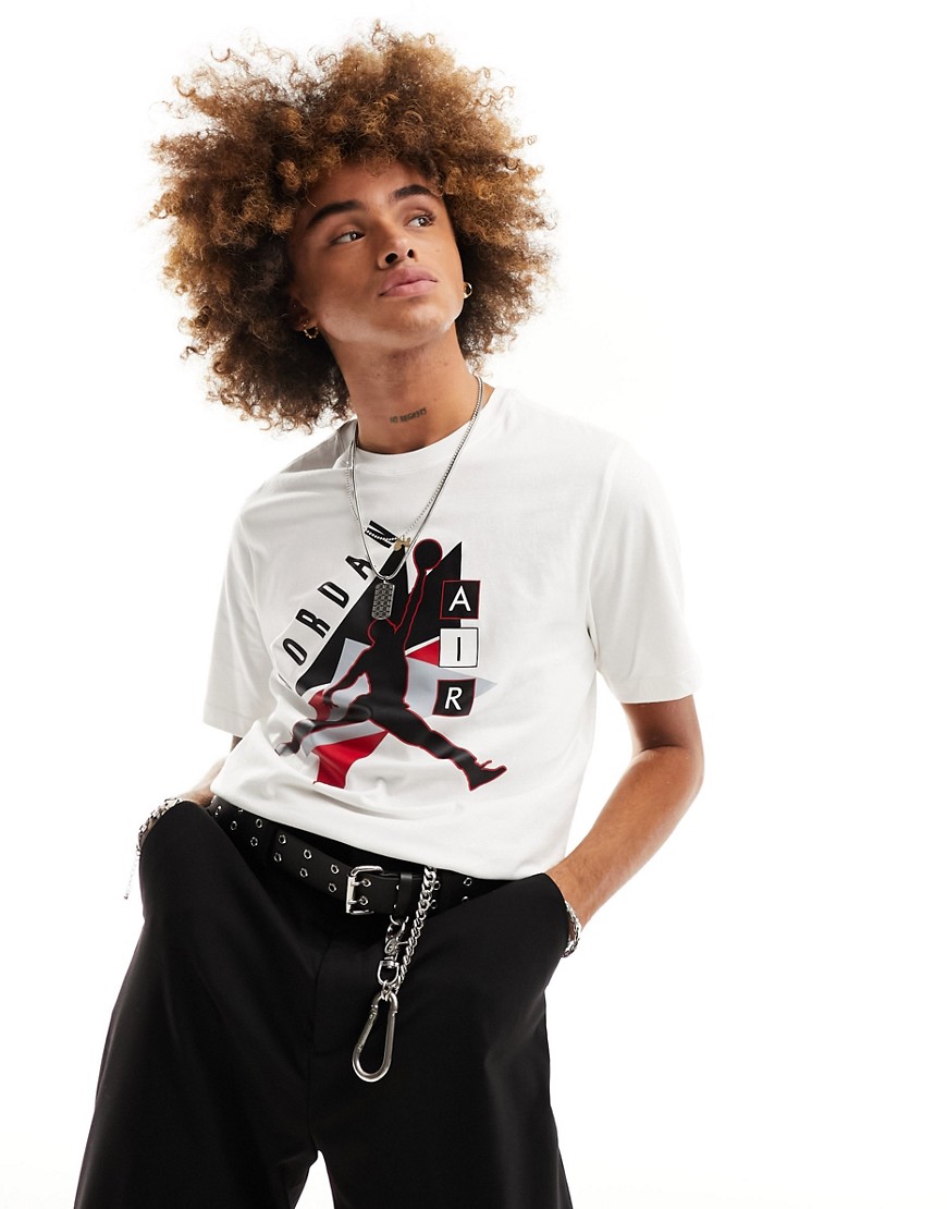 Jordan large graphic t-shirt in white