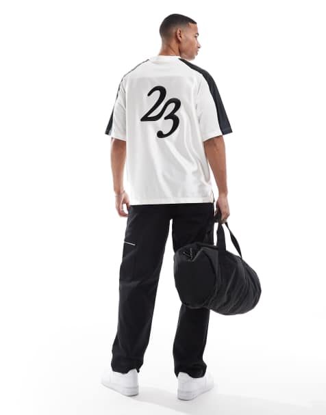 Jordan - Lifestyle - Maglia bianco vela e nera - view 1