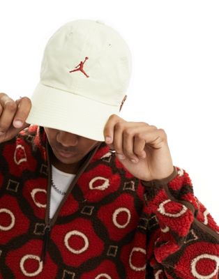 Jordan logo cap in cream  - ASOS Price Checker