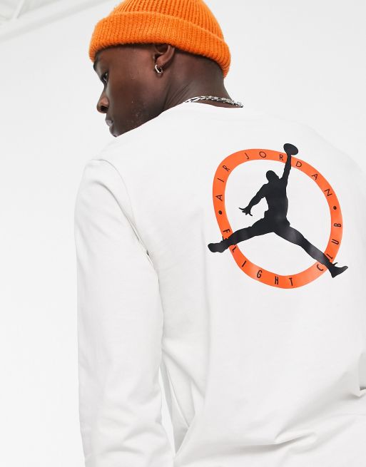 Jordan long store sleeve white