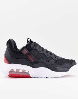 trainers black red