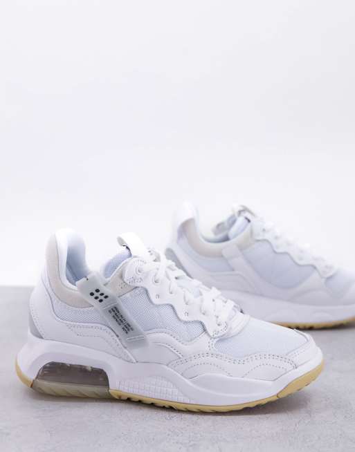 Jordan MA2 trainers in white with gum sole | ASOS