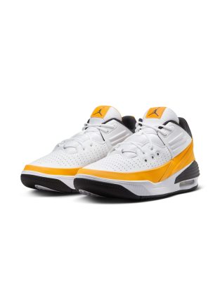 Jordan Max Aura 5 trainers in white and yellow | ASOS