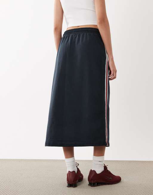 Jordan maxi skirt in Navy, 5 of 5