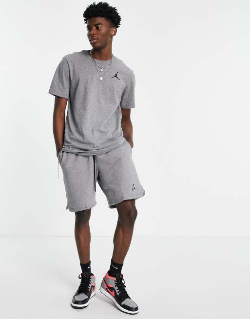 Jordan – Melerad t-shirt med liten Jumpman-logga, 3 av 4