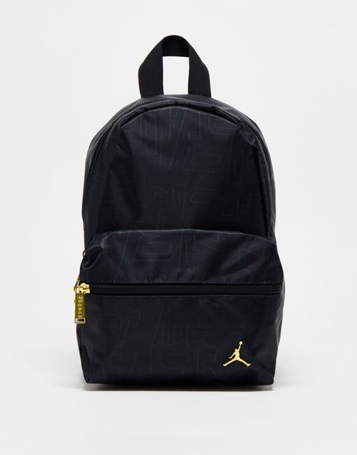 Jordan mini nylon backpack in black | ASOS