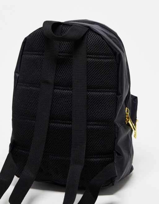 Mini black shop nylon backpack