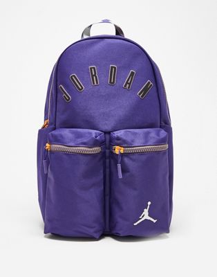 Jordan MPV backpack in dark purple - ASOS Price Checker