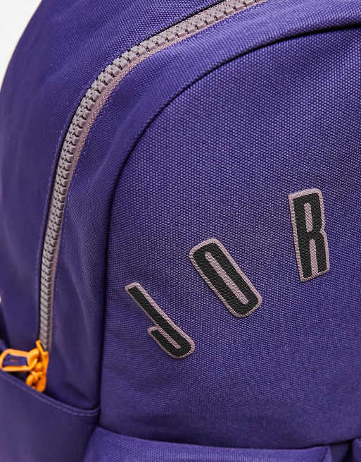 Purple hot sale jordan backpack