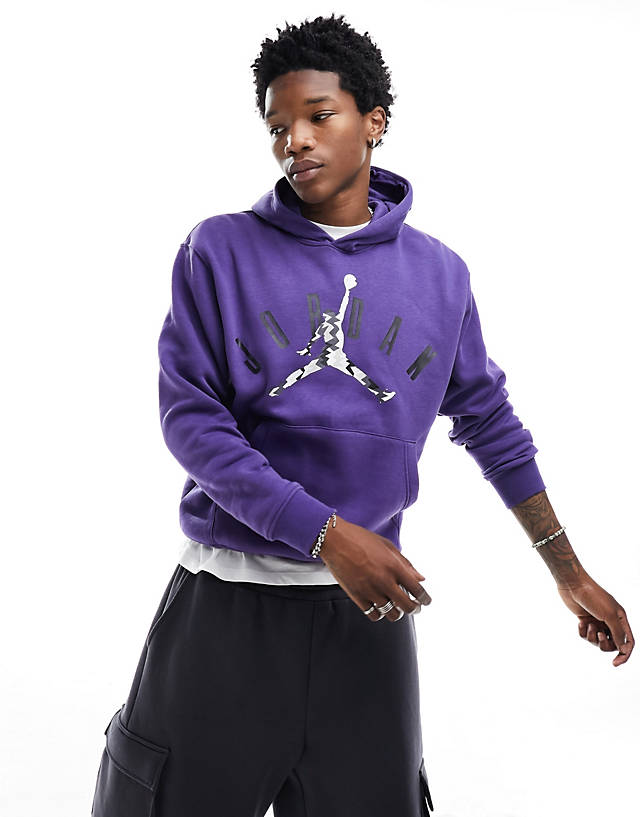 Jordan - mvp flight hoodie in purple