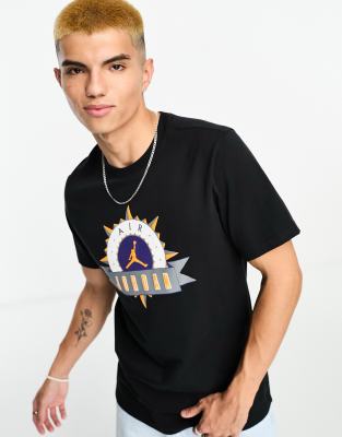 Jordan MVP Flight t-shirt in black | ASOS