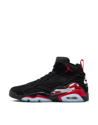  Jordan MVP trainers in black and red