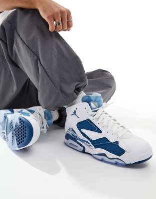  Jordan MVP trainers in white and blue