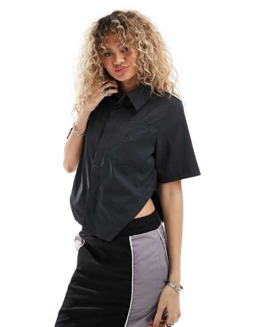 Jordan oversized shirt in black