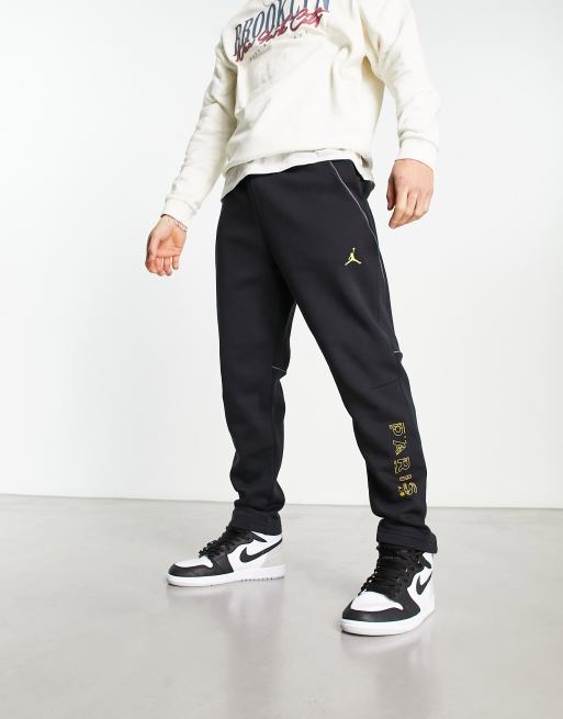 Jordan Pantalon de jogging logo PSG Noir ASOS