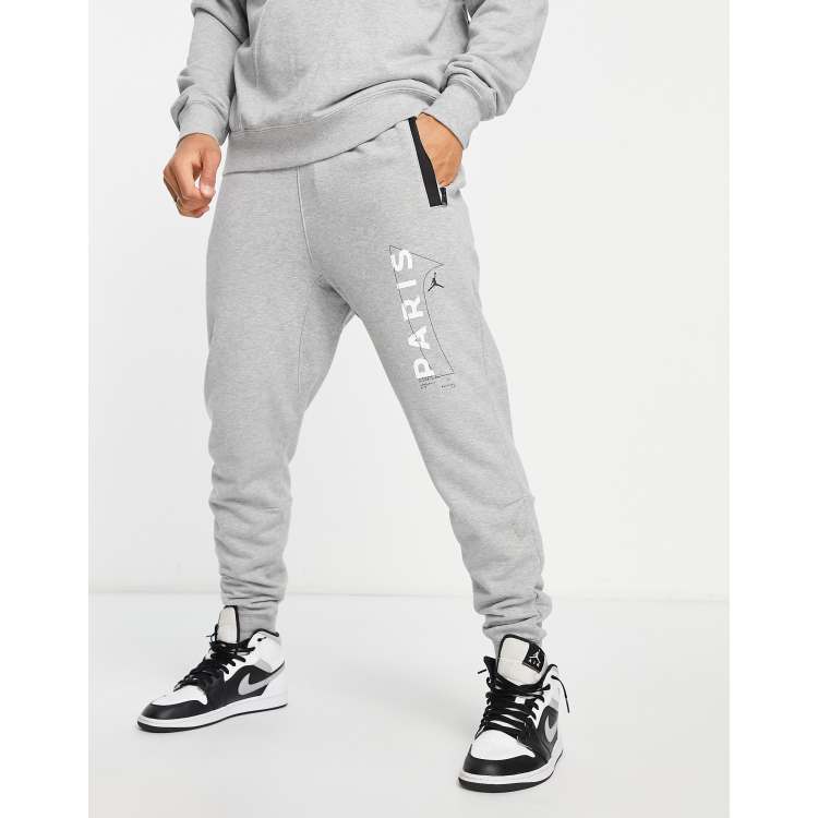 Jordan Paris Saint Germain joggers in grey ASOS