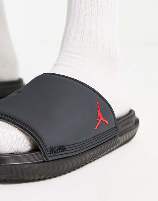 Jordan Play Claquettes Noir ASOS