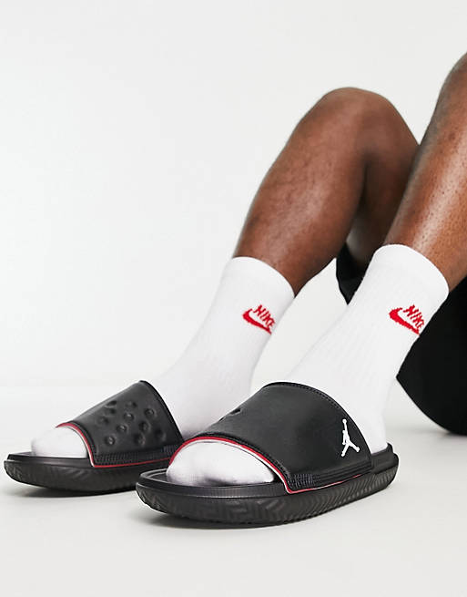 Jordan - Play - Slippers in zwart