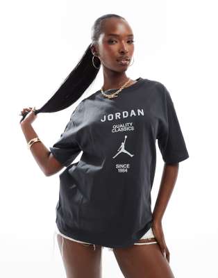 Jordan Printed T-shirt In Black