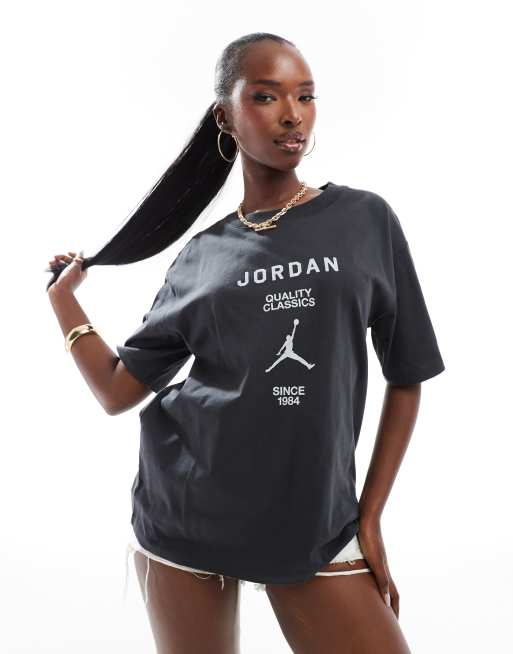 Jordan printed t shirt in black