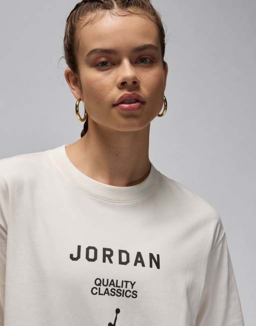 Jordan printed t-shirt in stone, 2 of 4