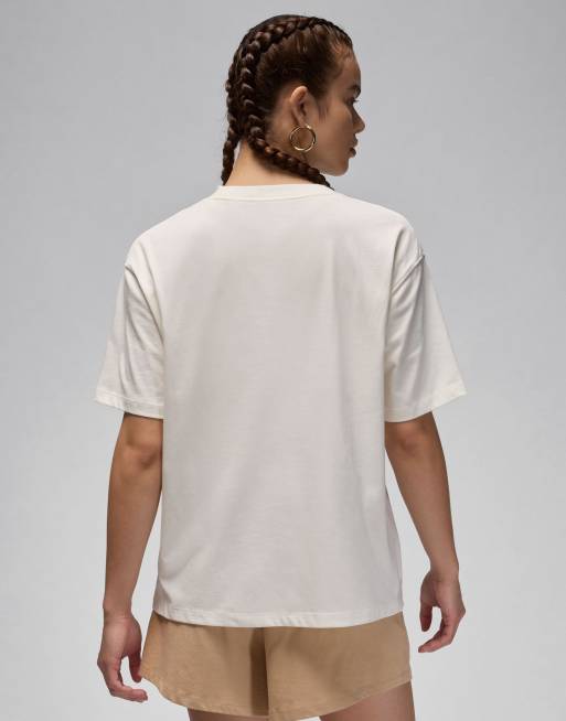 Jordan printed t-shirt in stone, 3 of 4