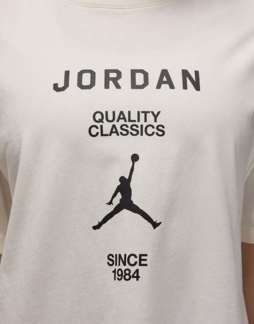 Jordan printed t-shirt in stone, 4 of 4