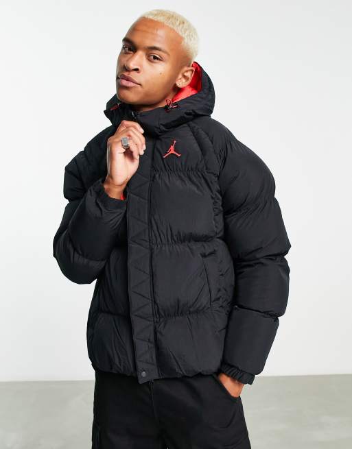 Jordan puffer jacket in black