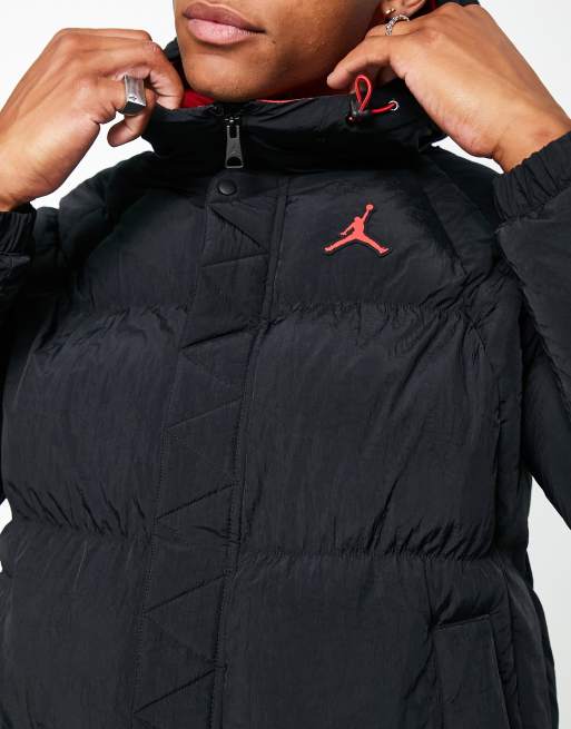 Black store jordan coat