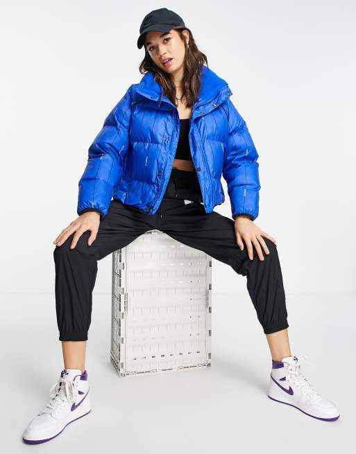 Royal blue bubble on sale jacket