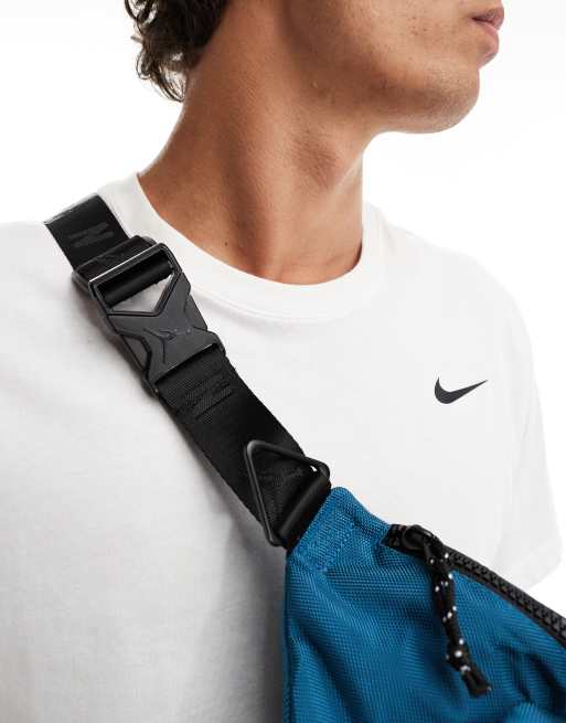 Jordan Rise cross body bag in blue | ASOS