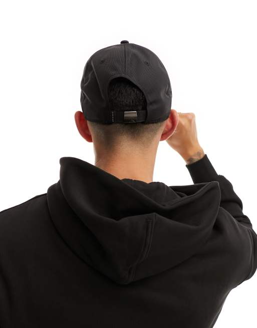 Jordan Rise Jumpman metallic logo cap in black ASOS