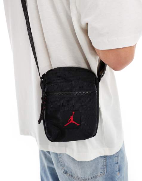Jordan - Sac bandoulière à logo - Noir - view 1