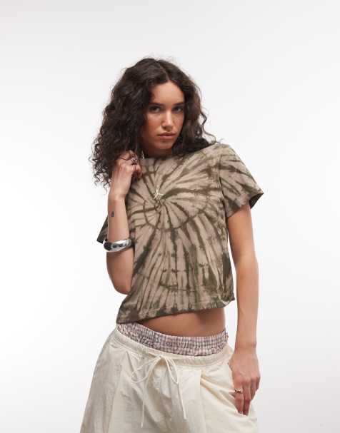 Jordan short sleeve all over print t-shirt in khaki