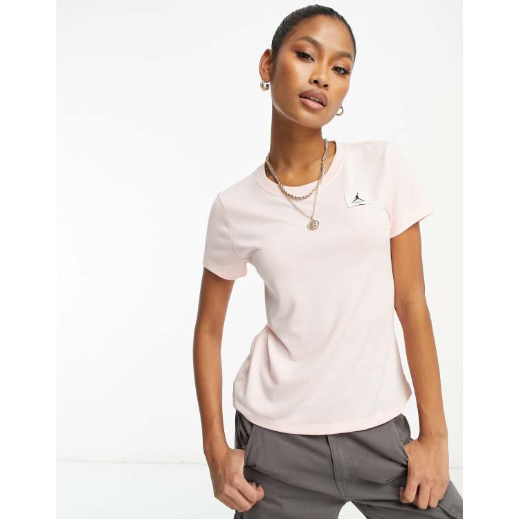 Womens pink sale jordan shirt