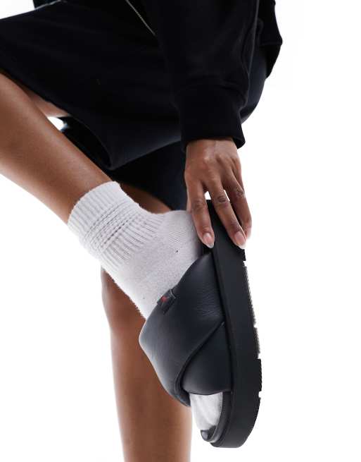 Jordan JORDAN SOPHIA SLIDE - Mules - black/red/black - Zalando.co.uk