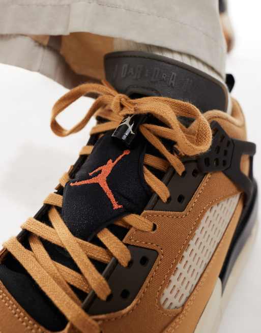 Jordan – Spizike Low – Sneaker in Hellbraun und Schwarz, 4 von 5