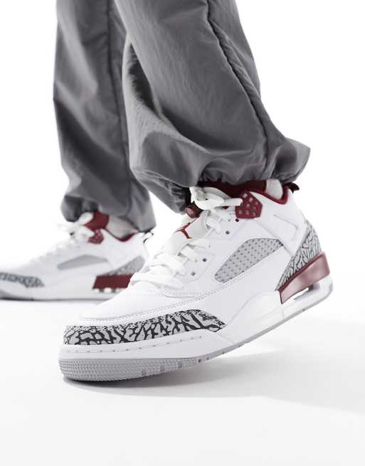 Jordan spizike red white best sale