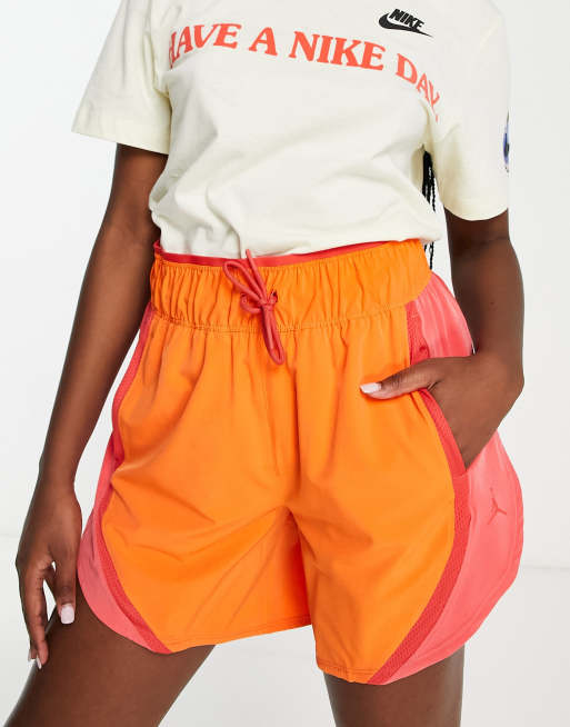 Orange Gym Shorts, Women Orange Gym Shorts