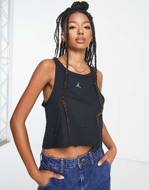 Jordan Sport mesh tank top in black