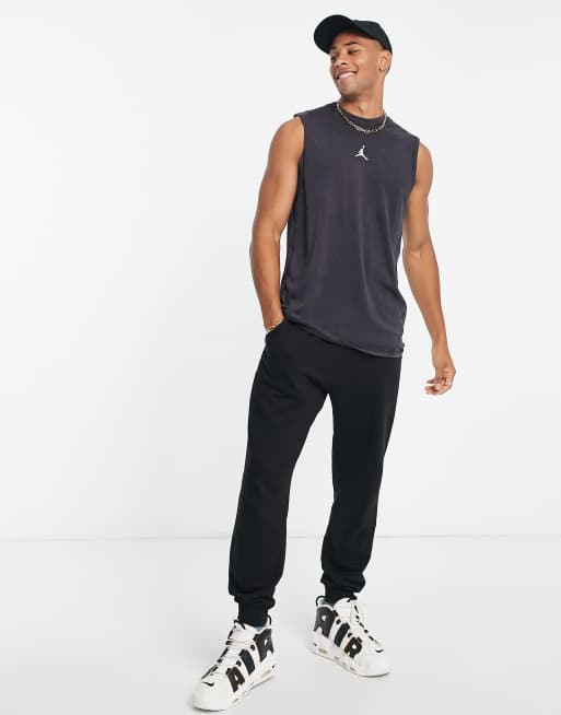 Jordan Sport sleeveless t shirt in black