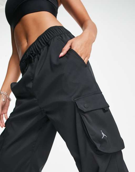 Jordan Sport tunnel utility trousers in black