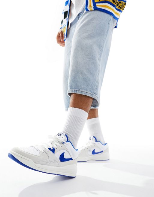 Jordan – Stadium 90 – Biało-niebieskie buty sportowe