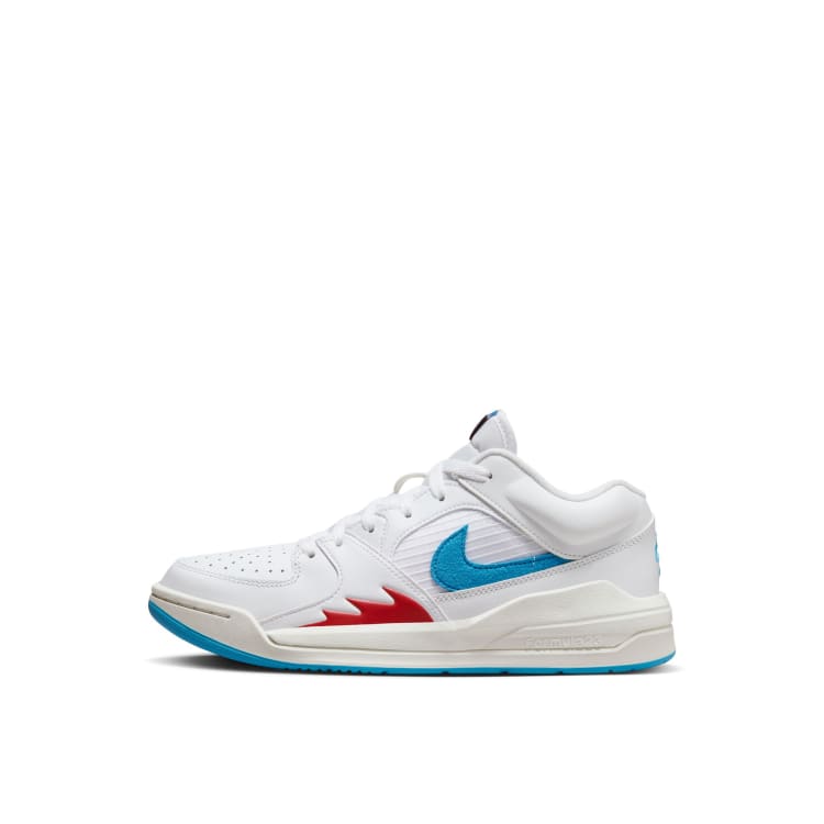 Jordan Stadium 90 sneakers in white, red and blue | ASOS