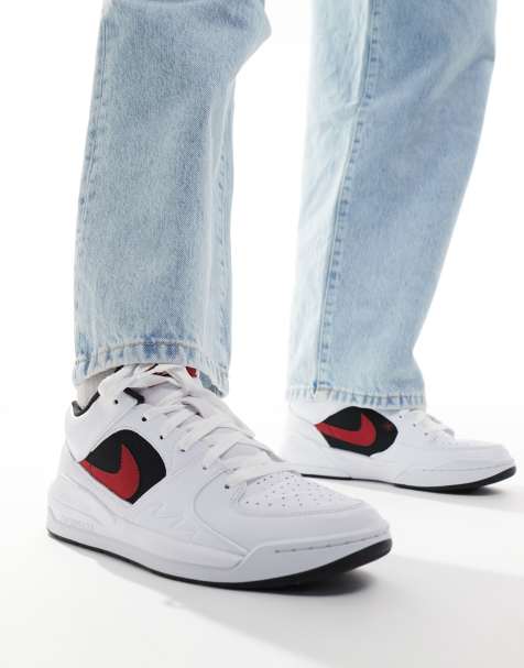 Jordan - Stadium 90 - Sneakers in wit en rood - view 1