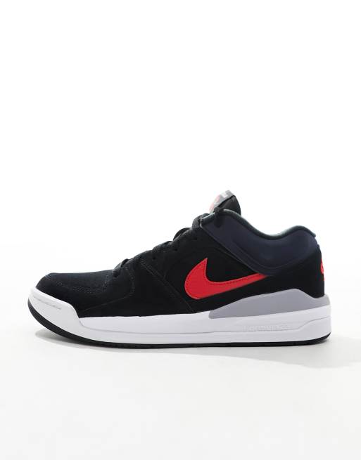 Jordan – Stadium 90 – Svarta och röda sneakers, 3 av 5