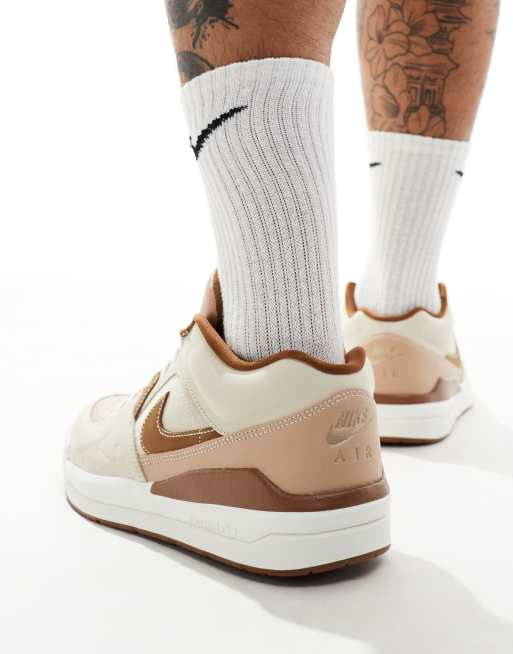 Tan jordans on sale