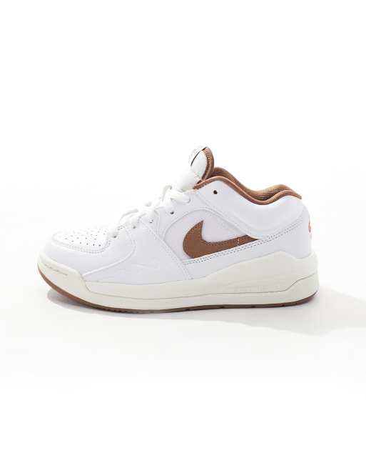 Jordan Stadium 90 trainers in white and brown ASOS