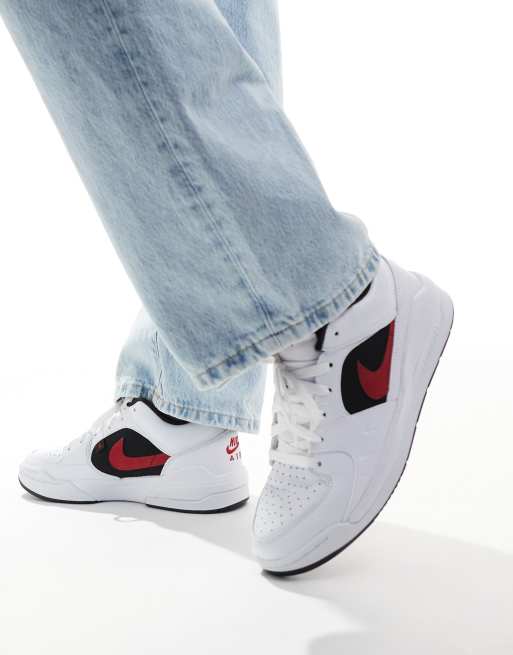 Jordan Stadium 90 trainers in white and red | ASOS