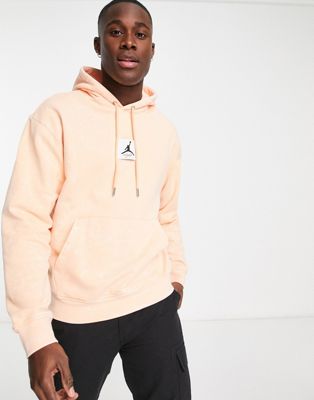 Jordan washed fleece hoodie in beige - ASOS Price Checker